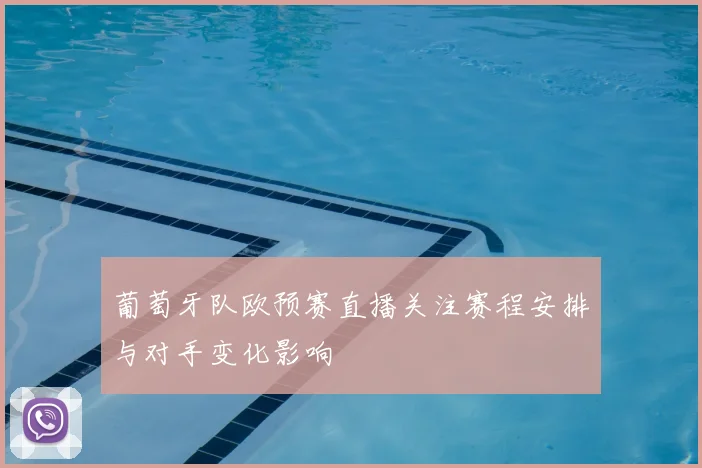 葡萄牙队欧预赛直播关注赛程安排与对手变化影响